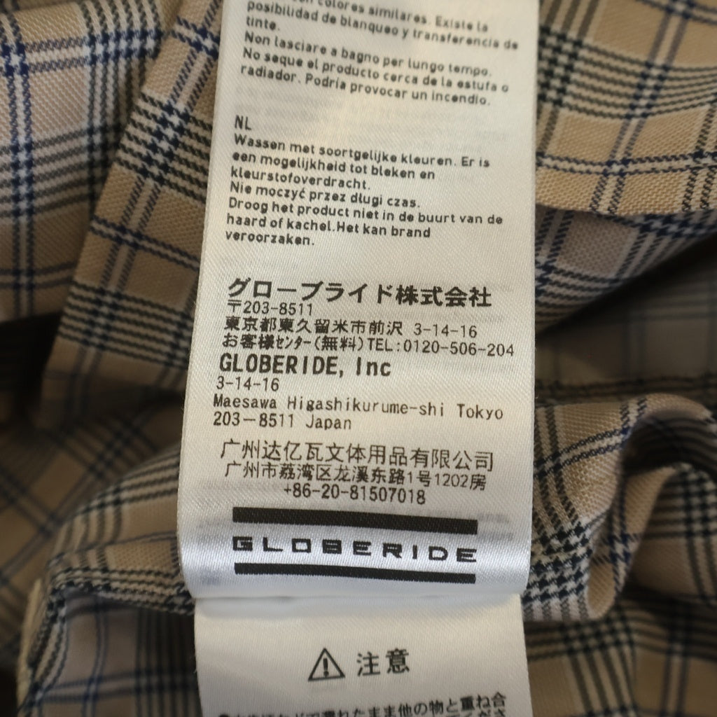 DAIWA PIER39(ダイワ ピアサーティナイン) 25AW TECH SPORTS OPEN COLLAR SHIRT L/S NOVA CHECK ノヴァチェック テックスポーツ オープンカラー長袖シャツ ベージュ BE-81025W
