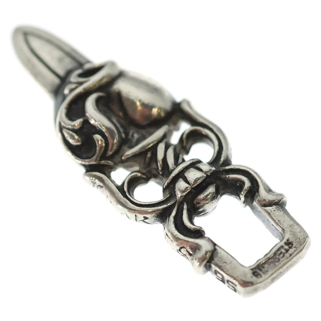 CHROME HEARTS(クロムハーツ) DAGGER HEART ダガーハート ペンダントトップ シルバー BCA243