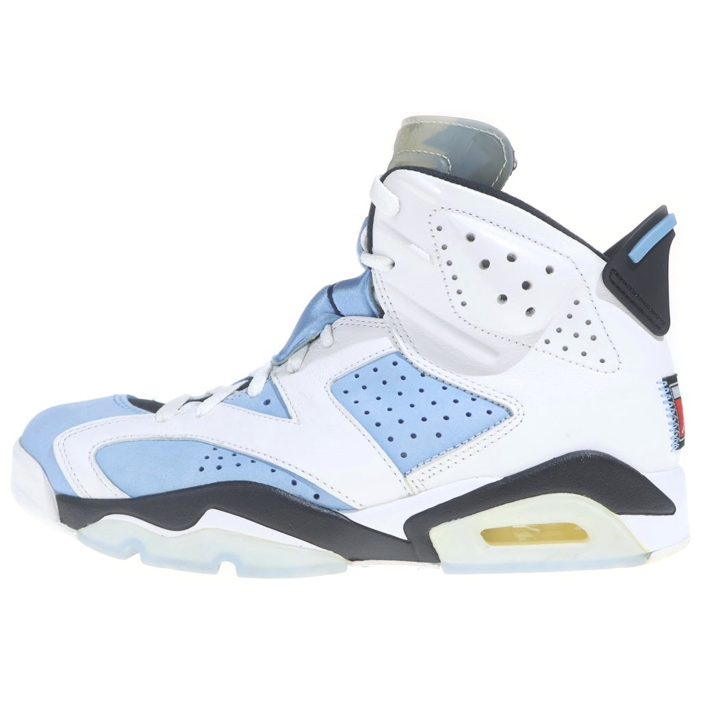 NIKE(ナイキ) AIR JORDAN 6 UNC エア ジョーダン 6 ハイカットスニーカー ブルー/ホワイト US8.5/26.5cm CT8529-410