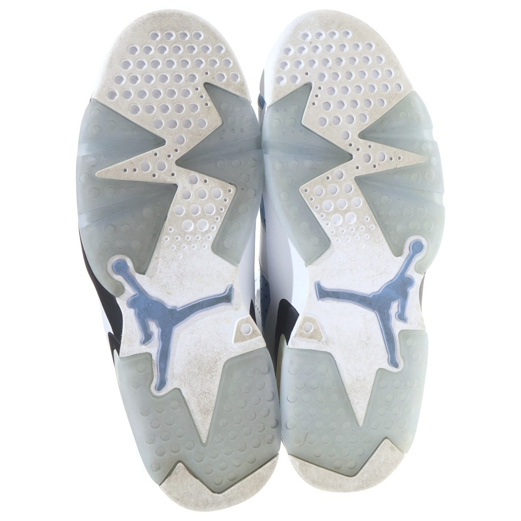 NIKE(ナイキ) AIR JORDAN 6 UNC エア ジョーダン 6 ハイカットスニーカー ブルー/ホワイト US8.5/26.5cm CT8529-410