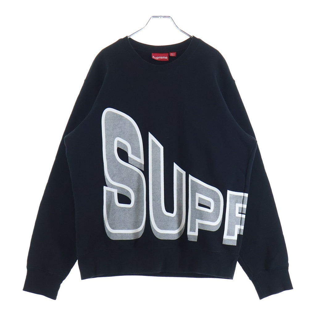 SUPREME(シュプリーム) 18SS Side Arc Crewneck サイドアーク クルーネック スウェットトレーナー ブラック