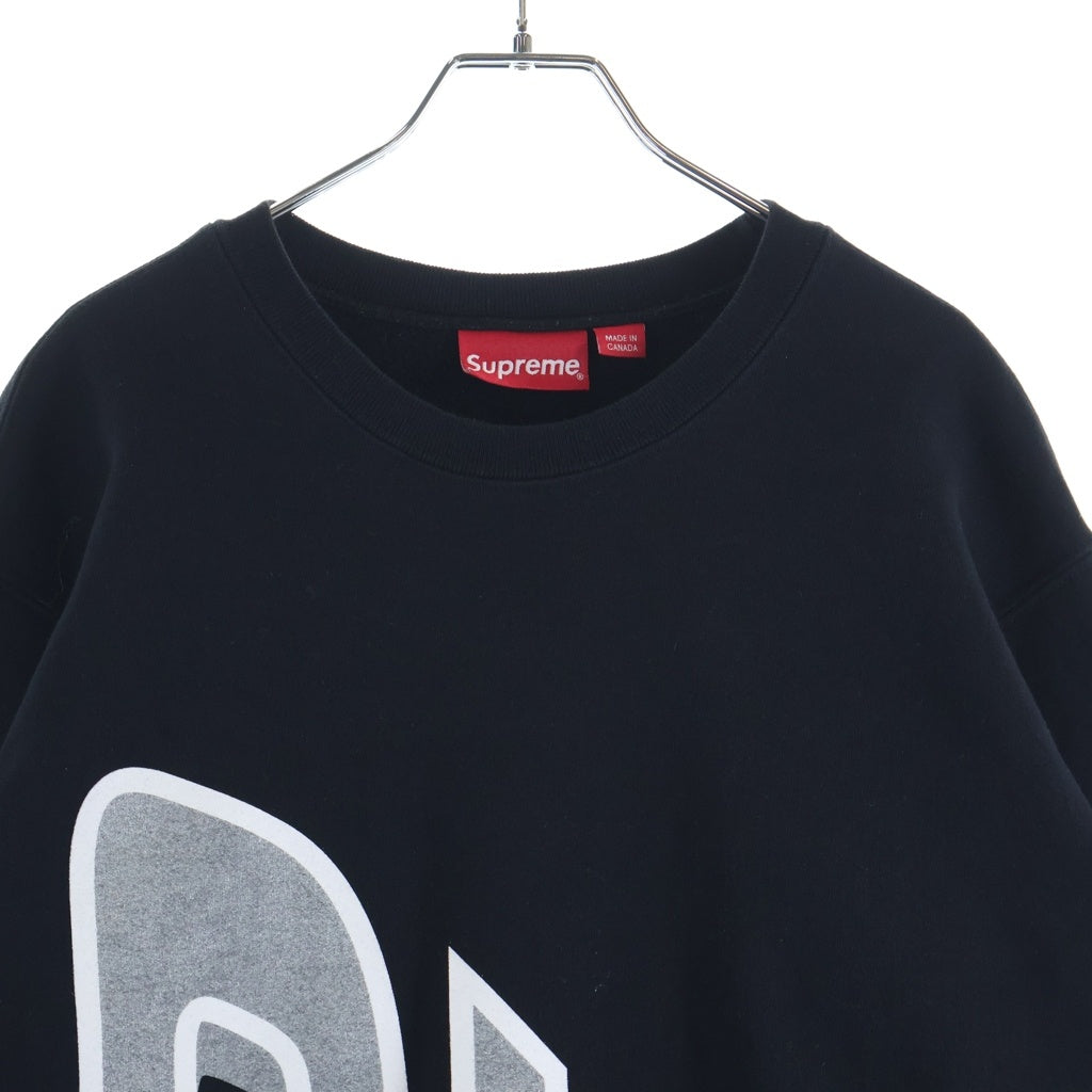 SUPREME(シュプリーム) 18SS Side Arc Crewneck サイドアーク クルーネック スウェットトレーナー ブラック
