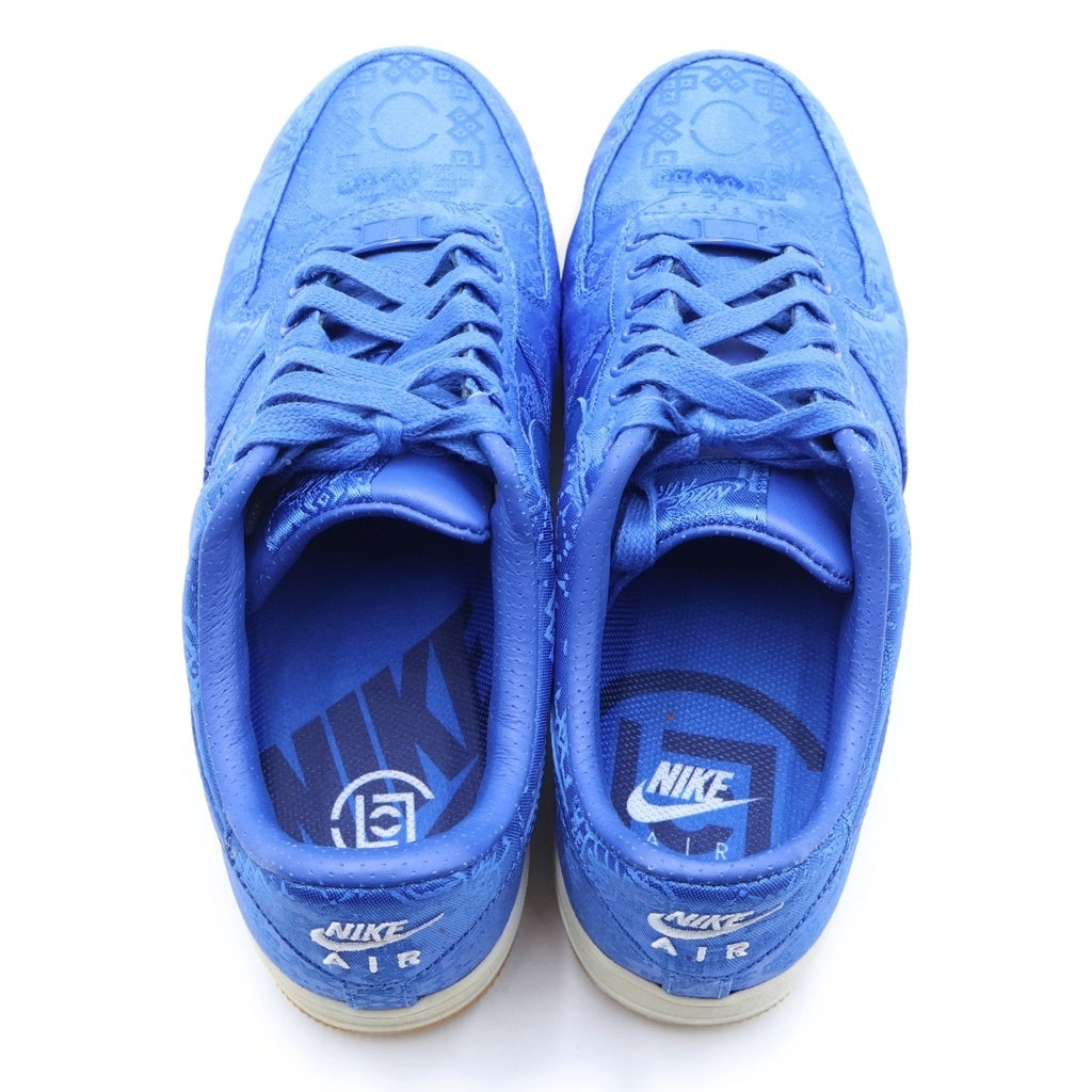 NIKE(ナイキ) ×CLOT AIR FORCE 1 LOW クロット エアフォース1 ローカットスニーカー ブルー US10/28cm CJ5290-400