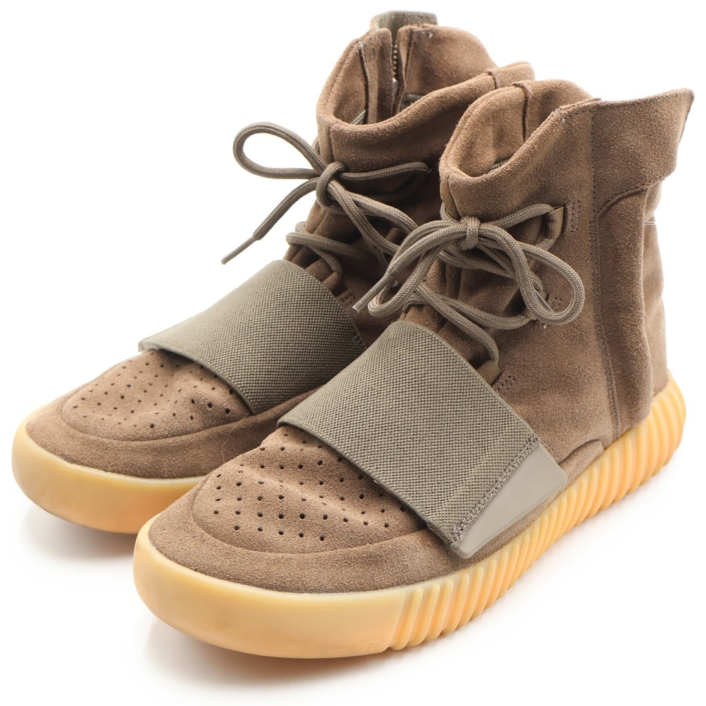 adidas(アディダス) YEEZY BOOST 750 LIGHT BROWN GUM CHOCOLATE イージーブースト750 サイドジップアップ ハイカットスニーカー ブラウン US10/28cm BY2456