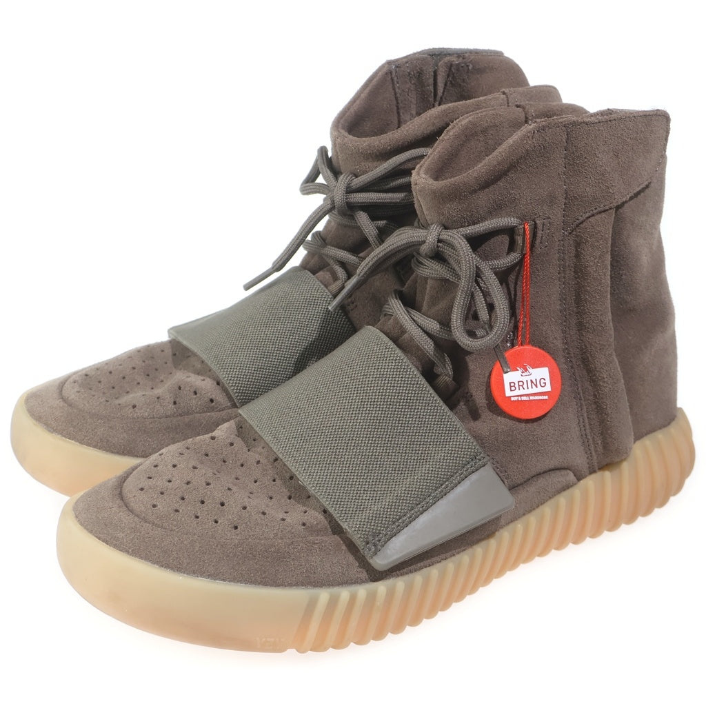 adidas(アディダス) YEEZY BOOST 750 LIGHT BROWN GUM CHOCOLATE イージーブースト750 サイドジップアップ ハイカットスニーカー ブラウン US10/28cm BY2456