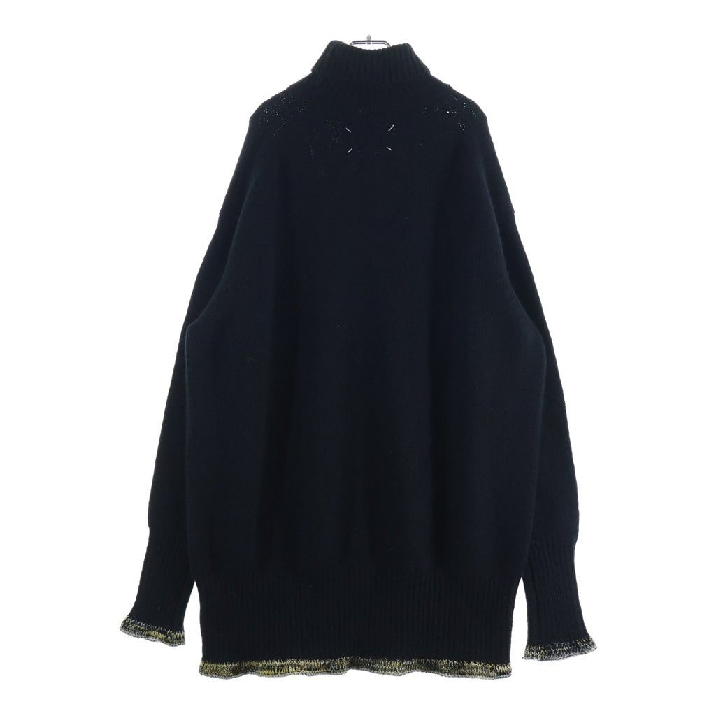Maison Margiela(メゾンマルジェラ) 18AW ウール混 カシミヤ タートルネックニットセーター ブラック S30GP0239 S16461