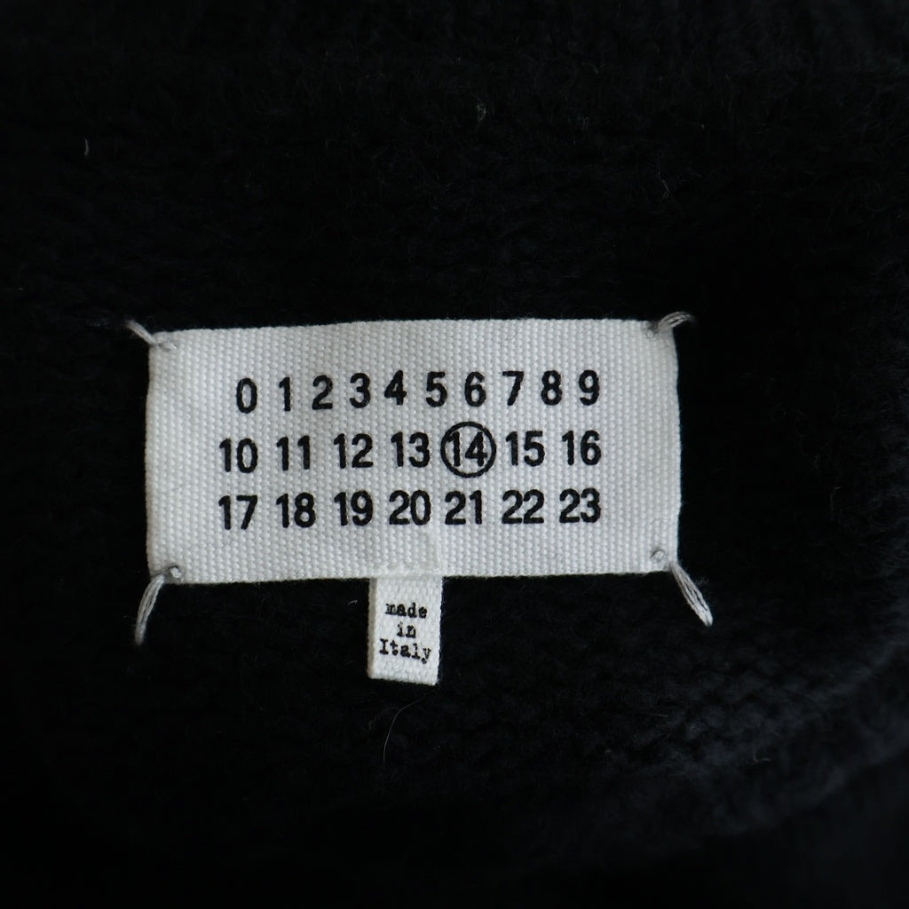 Maison Margiela(メゾンマルジェラ) 18AW ウール混 カシミヤ タートルネックニットセーター ブラック S30GP0239 S16461