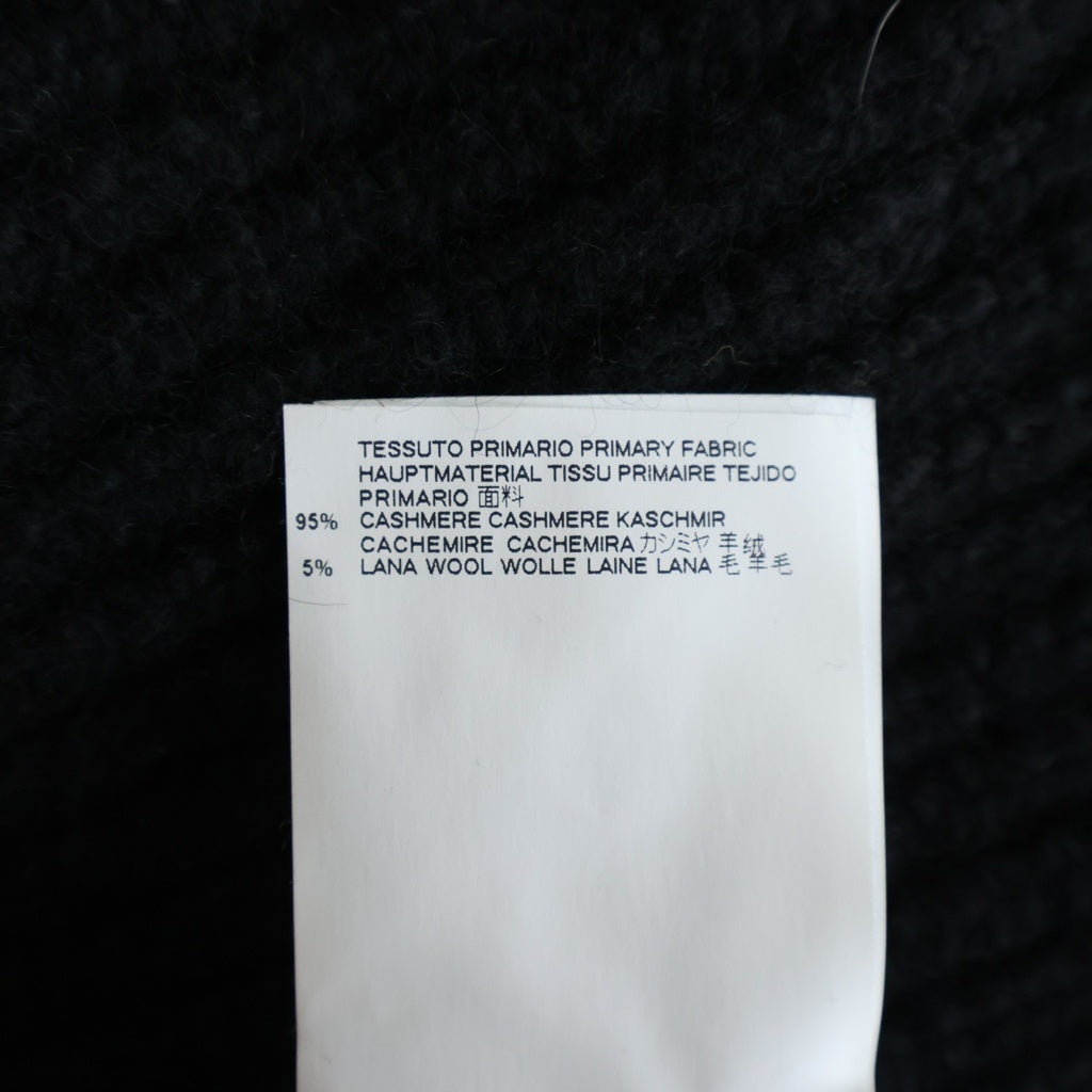 Maison Margiela(メゾンマルジェラ) 18AW ウール混 カシミヤ タートルネックニットセーター ブラック S30GP0239 S16461