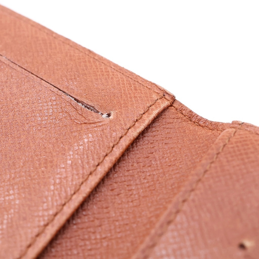 LOUIS VUITTON(ルイヴィトン) アジェンダ ポッシュ モノグラム レザーカードケース ブラウン R20503 MI0964 レディース