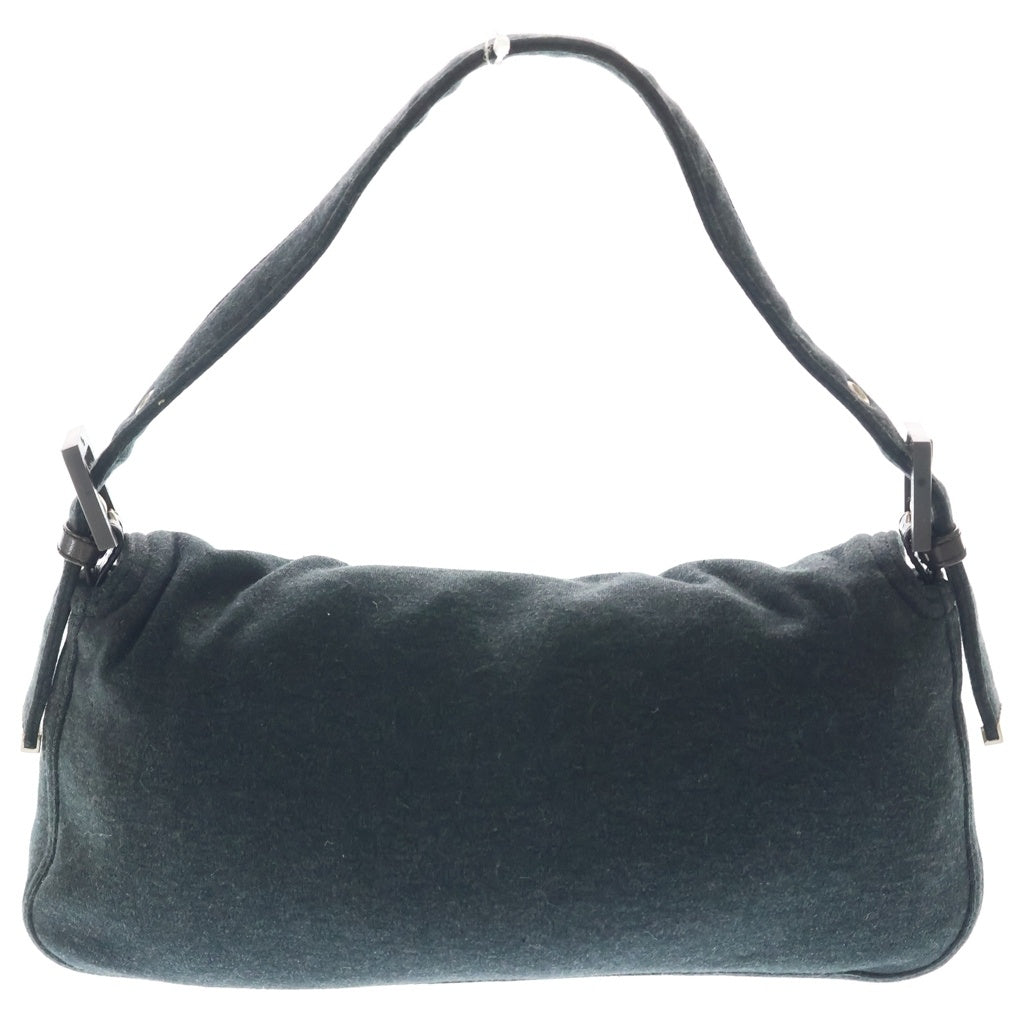 FENDI(フェンディ) マンマバケット コットン FF金具 ワンショルダーバッグ グレー 26424 レディース