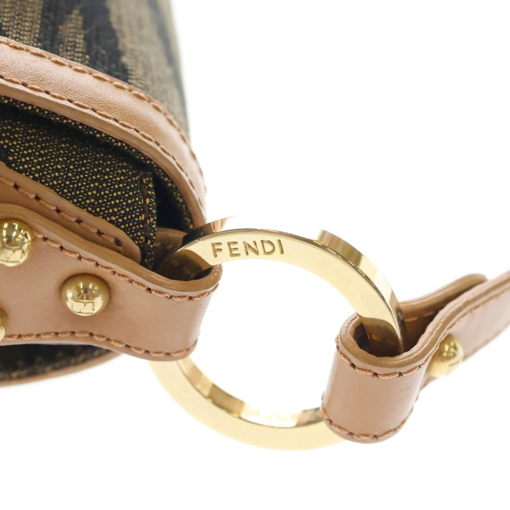FENDI(フェンディ) タイガーカモ ワンショルダー シェフバッグ ブラウン 8BR353 レディース