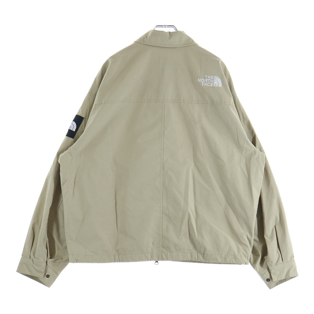 THE NORTH FACE(ザノースフェイス) NEILTON COLLAR BLOUSON JACKET ニールトン カラー ブルゾン ジャケット ロゴ刺繍 ベージュ NJ3BQ03