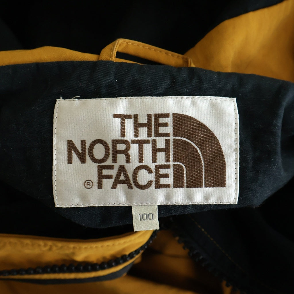 THE NORTH FACE ザノースフェイス MOUNTAIN NYLON PARKER ジップアップ マウンテンライトパーカー ナイロンジャケット ブルゾン ロゴ刺繍 ミドル丈イエロー THE NORTH FACE(ザノースフェイス) MOUNTAIN NYLON PARKER ジップ