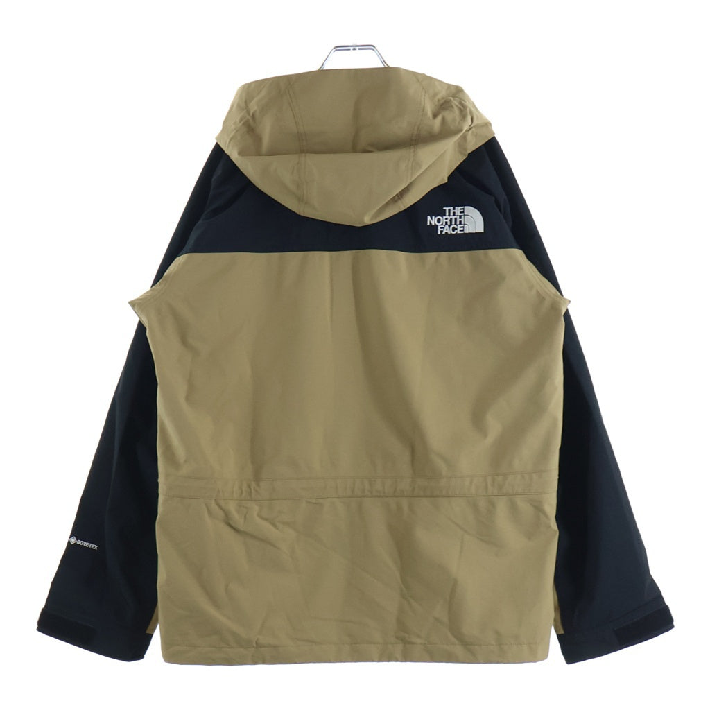 THE NORTH FACE(ザノースフェイス) MOUNTAIN LIGHT JACKET AT GORE-TEX ジップアップ マウンテンライトパーカー ナイロンジャケット ブルゾン ゴアテックス ロゴ刺繍 ベージュ NP11834