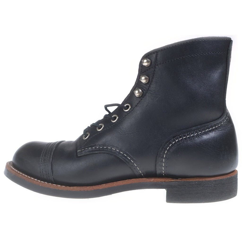RED WING(レッド ウイング) 8084 IRON RANGER アイアンレンジャー レザー レースアップブーツ レディース ブラック