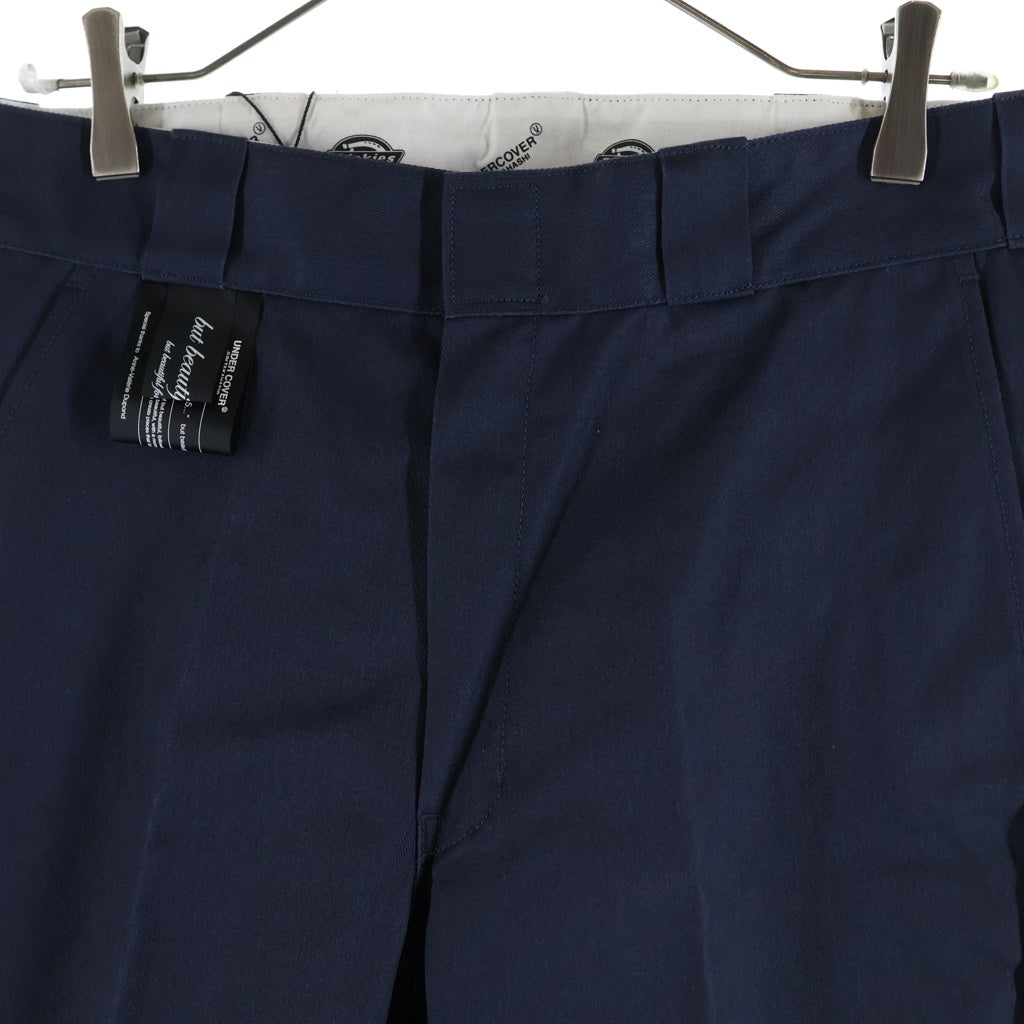 UNDERCOVER(アンダーカバー) 26SS ×Dickies T/C ディッキーズ コットンツイル ワークパンツ ネイビー UC1F4508