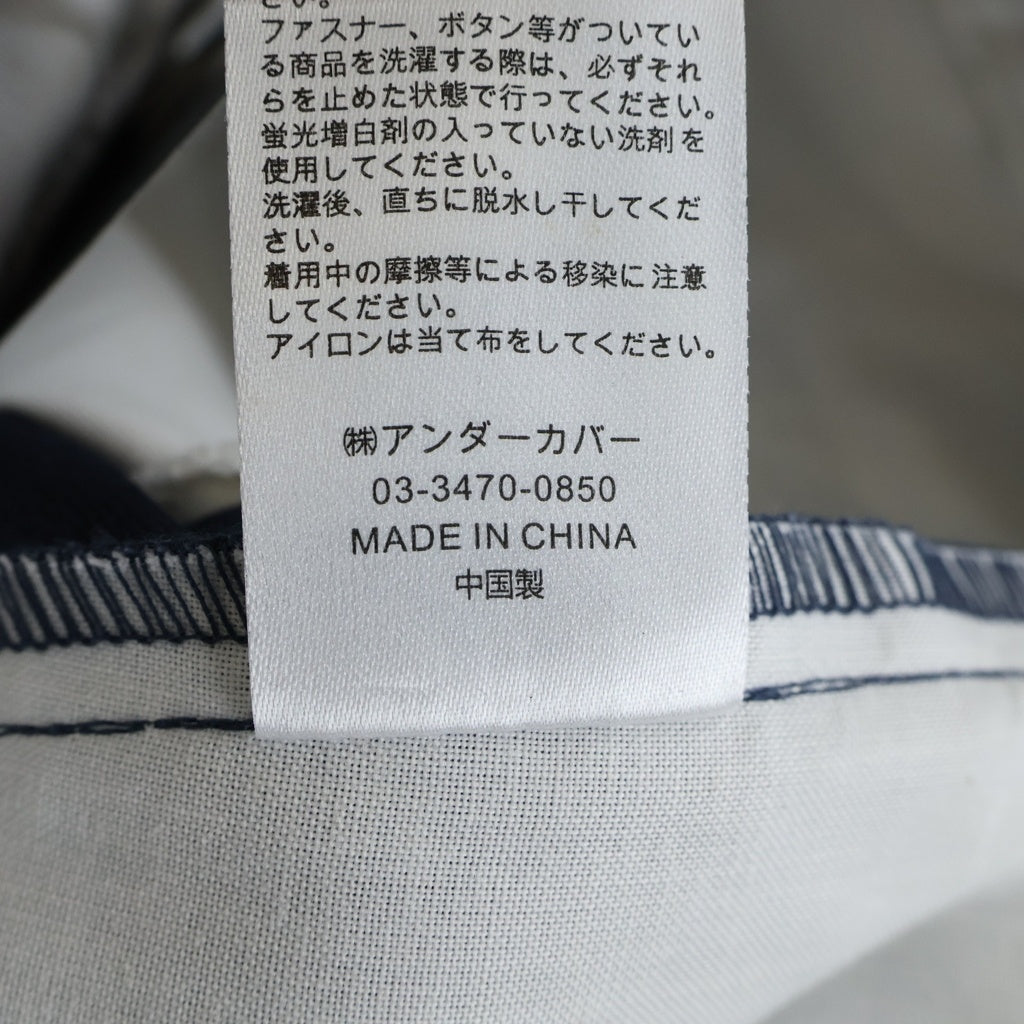 UNDERCOVER(アンダーカバー) 26SS ×Dickies T/C ディッキーズ コットンツイル ワークパンツ ネイビー UC1F4508