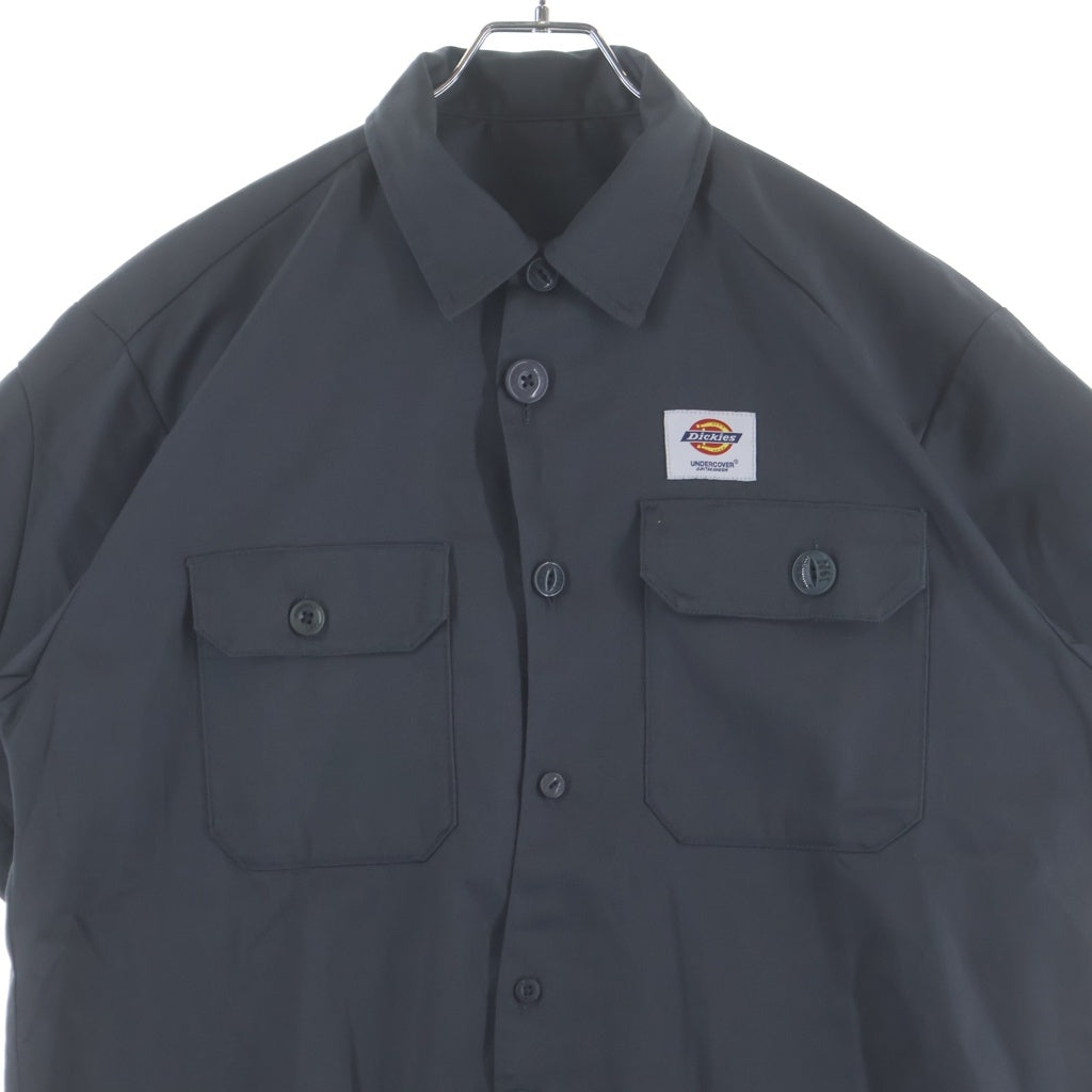UNDERCOVER(アンダーカバー) 26SS ×Dickies T/C ディッキーズ ワーク半袖シャツ グレー UC1F4403