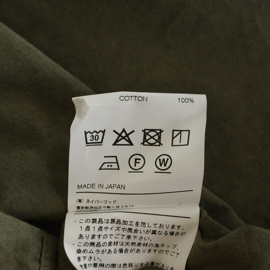 NEIGHBORHOOD(ネイバーフッド) 26SS DOLMAN SLEEVE SHIRT SS ドルマンスリーブ 半袖シャツ カーキ 261AQNH-SHM01
