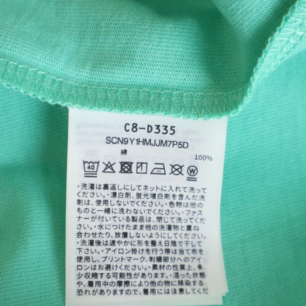 WACKO MARIA(ワコマリア) ×CHAMPION HEAVY WEIGHT TEE チャンピオン ヘビーウェイト クルーネック半袖Tシャツ カットソー グリーン CHAMPION-WM-TEE01