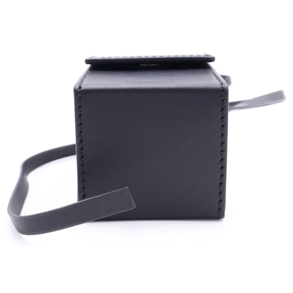 JIL SANDER(ジルサンダー) BOX CROSSBODY ボックス クロスボディ ショルダーポーチ ブラック JSMR840102 レディース