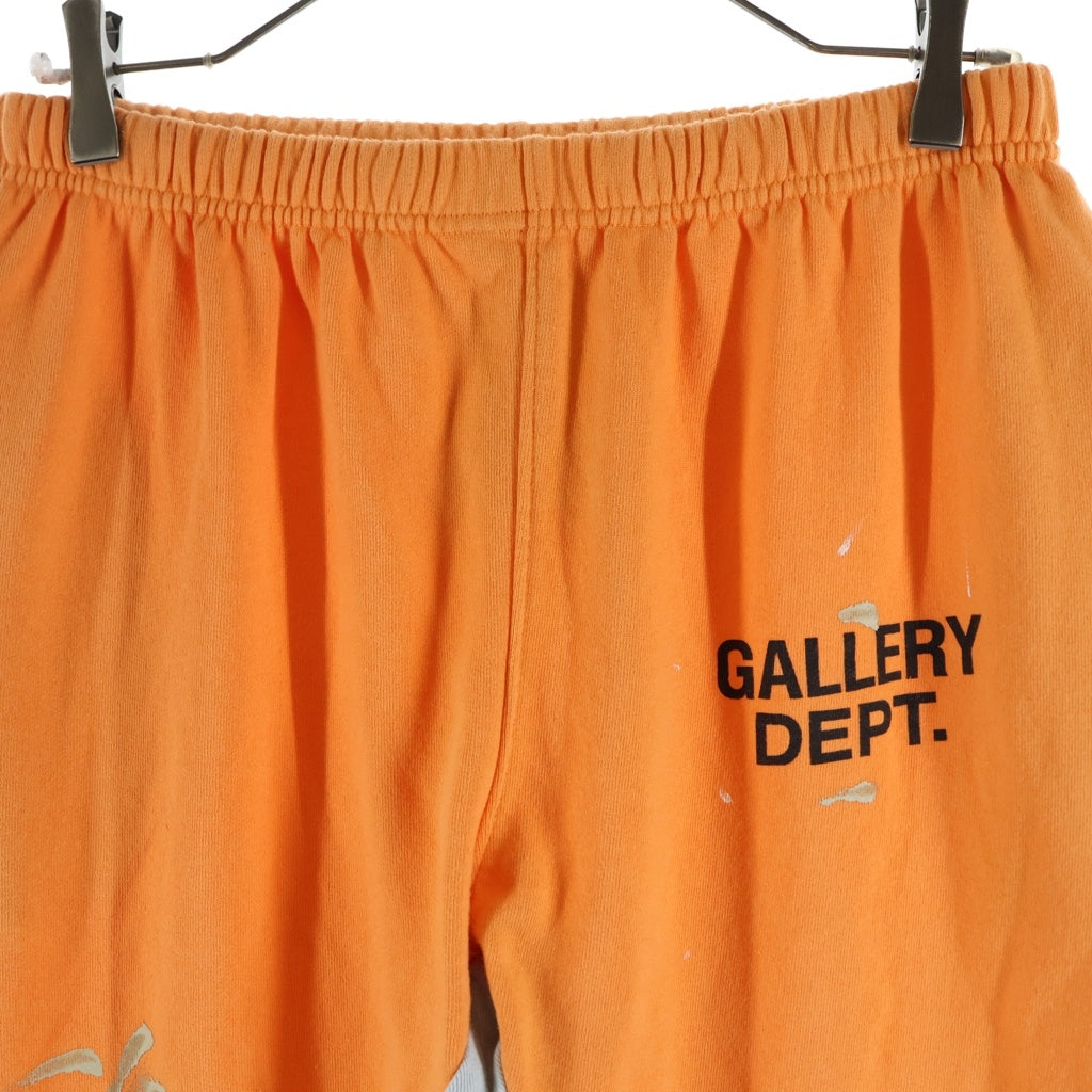 GALLERY DEPT.(ギャラリーデプト) 20AW FLARE PAINTED SWEAT PANT フレア ペインテッド スウェットパンツ オレンジ