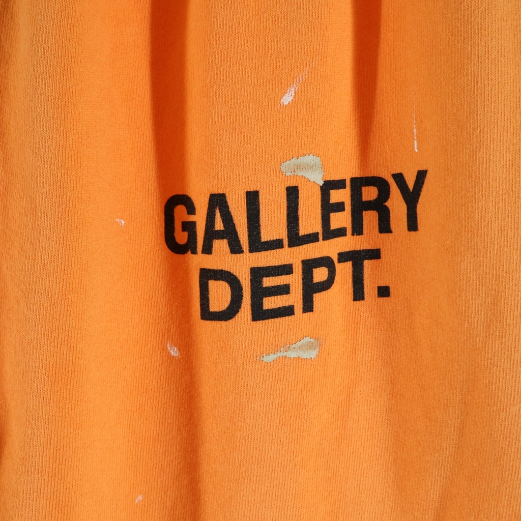 GALLERY DEPT.(ギャラリーデプト) 20AW FLARE PAINTED SWEAT PANT フレア ペインテッド スウェットパンツ オレンジ