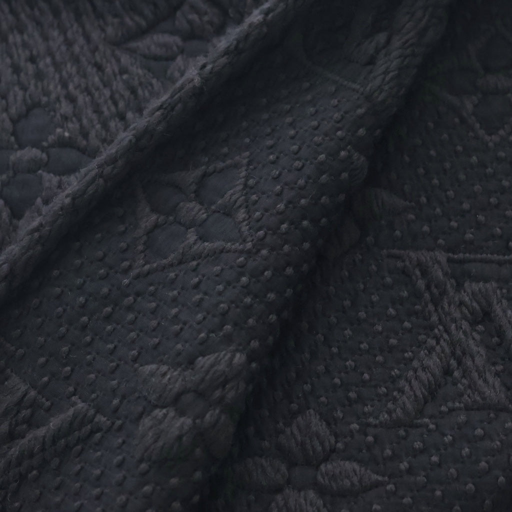 LOUIS VUITTON(ルイヴィトン) ECHARPE LOGOMANIA エシャルプ ロゴマニア ウール マフラーブラック M72431 レディース