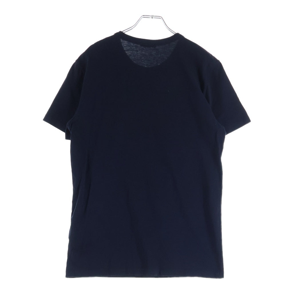 MONCLER(モンクレール) 20SS MAGLIA T-SHIRT フロントプリントクルーネック半袖Tシャツカットソー ネイビー F20918C75410
