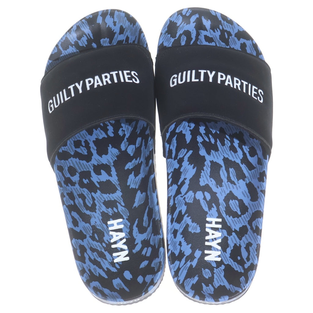 WACKO MARIA(ワコマリア) LEOPARD SHOWER SANDALS レオパード シャワーサンダル ミュール ブルー WMGP-HAYN-BS12
