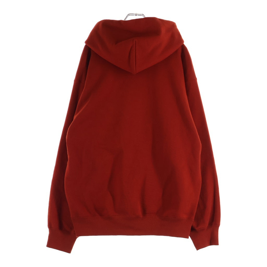 WACKO MARIA(ワコマリア) 24SS HEAVY WEIGHT PULLOVER SWEAT SHIRT ヘビーウエイト プルオーバースウェットフーディ パーカー レッド