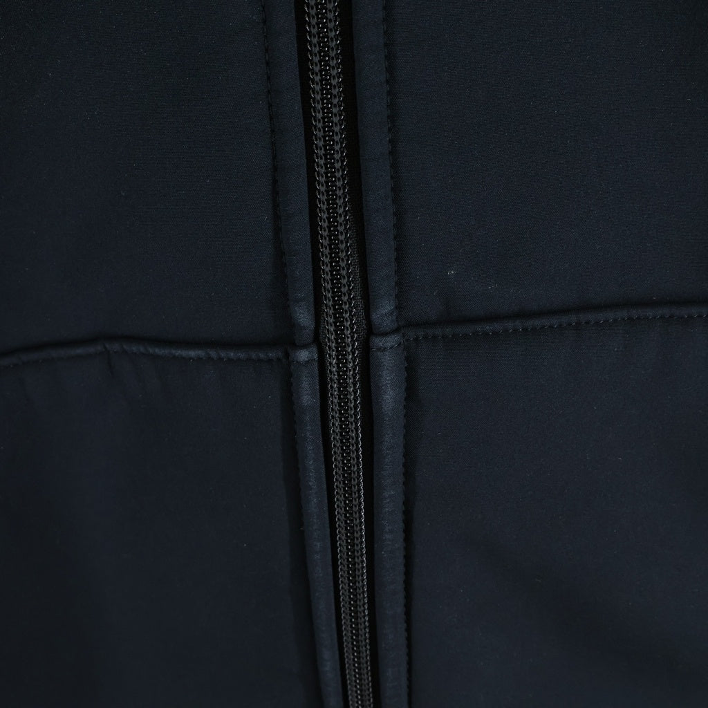 SUPREME(シュプリーム) 19AW WINDSTOPPER Zip Up Hooded Sweatshirt スモールボックスロゴ ウィンドストッパー ポリエステル ジップアップパーカー ブラック