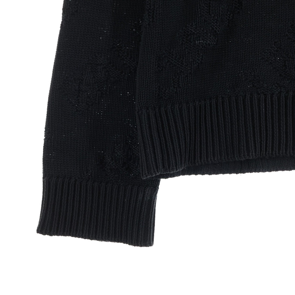BALENCIAGA(バレンシアガ) ロゴ ジャガード クルーネック ニット