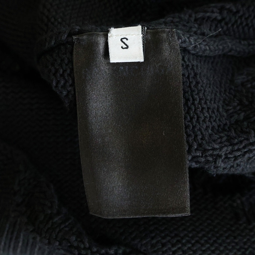 BALENCIAGA(バレンシアガ) ロゴ ジャガード クルーネック ニットセーター ブラック 599870 T3166