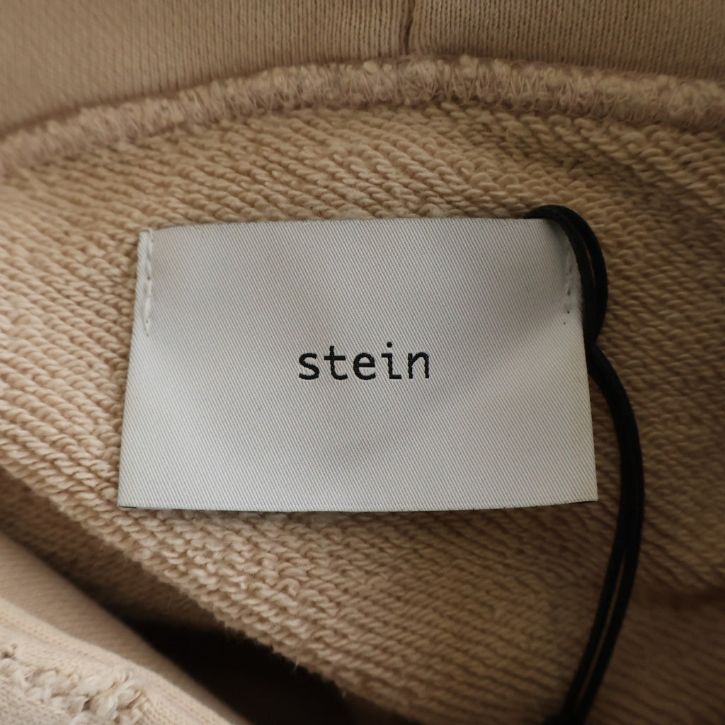 Stein(シュタイン) OVERSIZED REBUILD SWEAT HOODED オーバーサイズ デストロイ加工 プルオーバースウェットパーカー フーディー ピンクベージュ ST.109