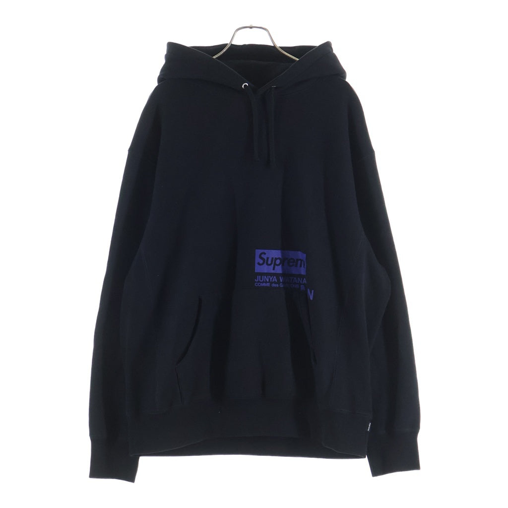 SUPREME(シュプリーム) 21AW ×JUNYA WATANABE MAN Hooded Sweatshirt ジュンヤワタナベコムデギャルソンマン プルオーバーフーデッドスウェットシャツ パーカー ブラック