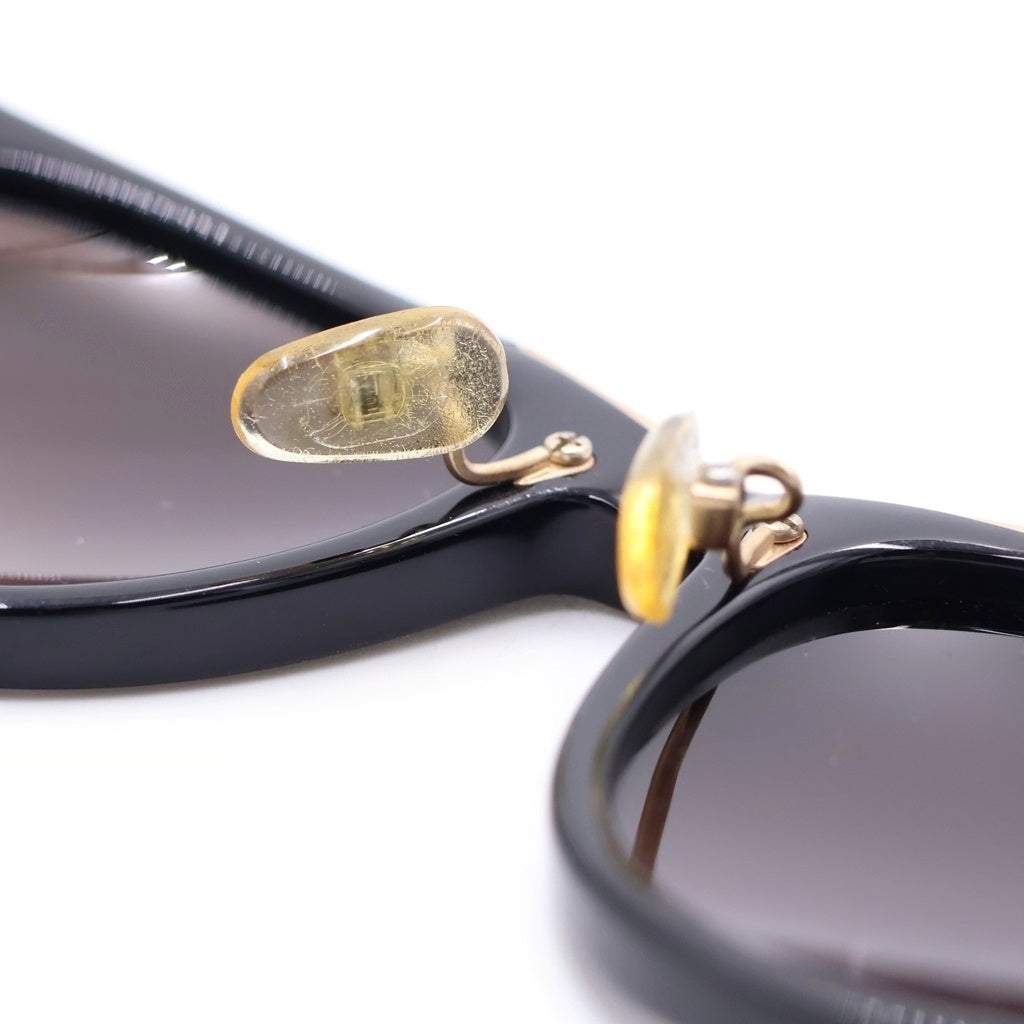 TOM FORD(トムフォード) ロゴ刻印 ウェリントンフレーム サングラス メガネ ブラック TF9257