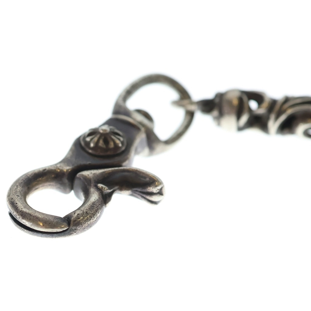 CHROME HEARTS(クロムハーツ) 11LINK ROLLER LONG-T オールド 2クリップ ロングローラー ウォレットチェーン シルバー