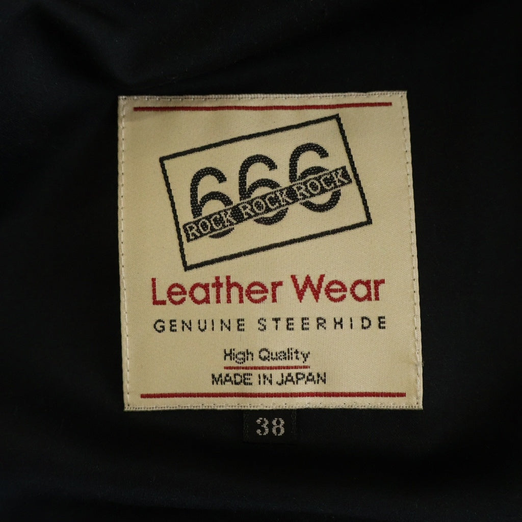 666 LEATHER WEAR(トリプルシックスレザーウェア) LJM-1TF タイト