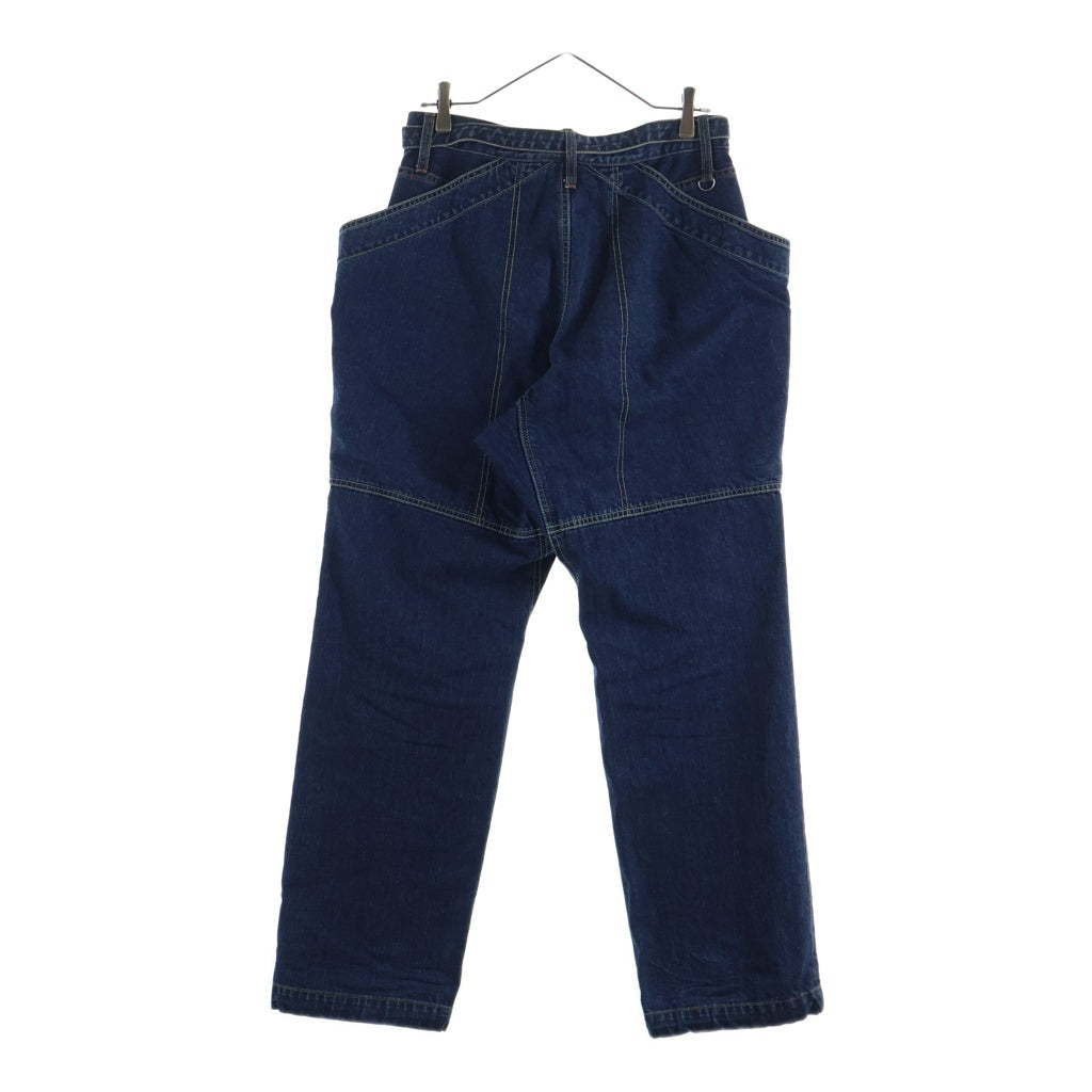 Sacai(サカイ) 25AW DENIM PANTS マルチポケット ジップフライ ベルテッドデニムパンツ インディゴ 25-03756M