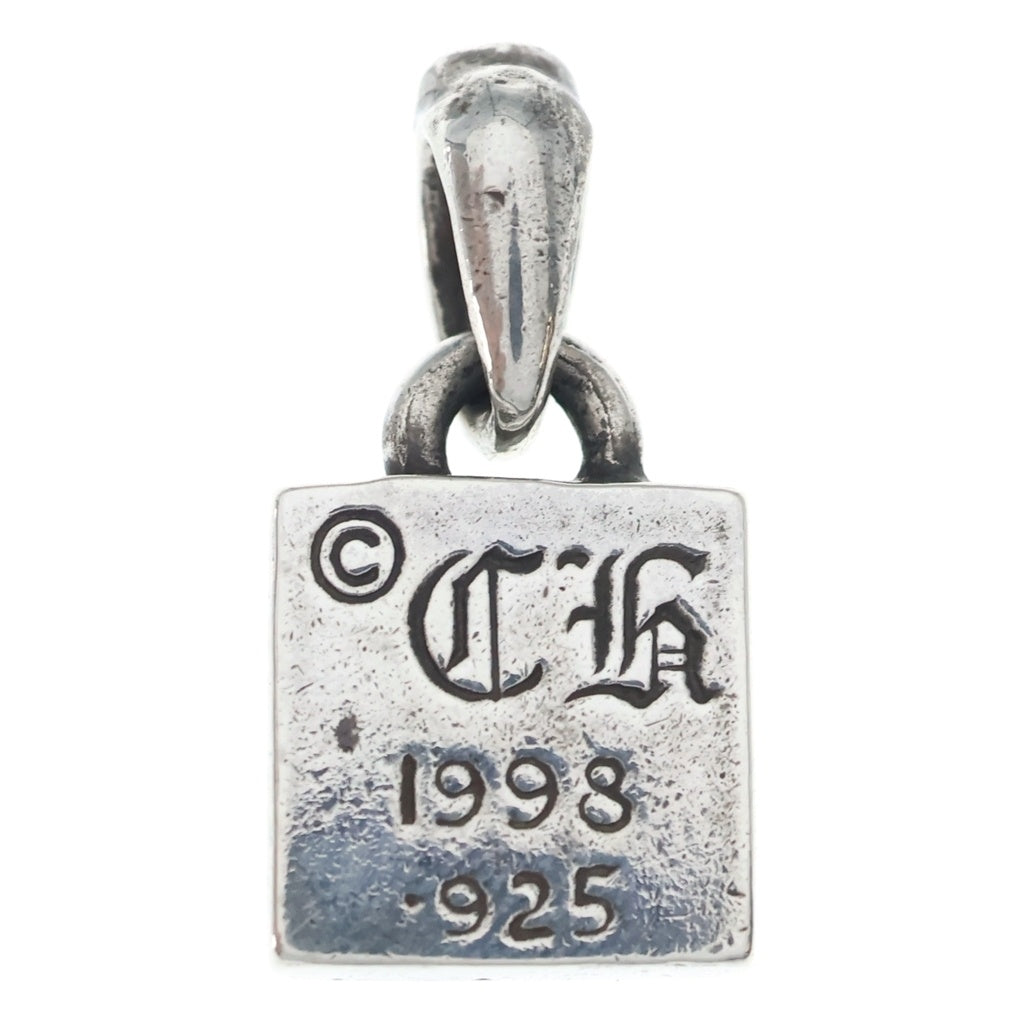 CHROME HEARTS(クロムハーツ) FRAMED CH PLUS 1DIA フレームドCHプラス 1ダイヤ ペンダントトップ シルバー