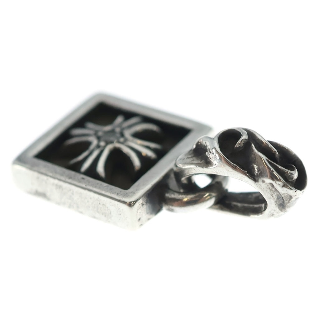 CHROME HEARTS(クロムハーツ) FRAMED CH PLUS 1DIA フレームドCHプラス 1ダイヤ ペンダントトップ シルバー