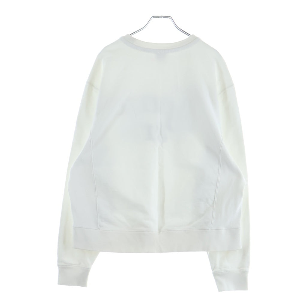 KENZO(ケンゾー) ×VERDY CLASSIC SWEAT ヴェルディ フロックロゴ プリント クルーネックスウェット トレーナー ホワイト FE55SW1464MG