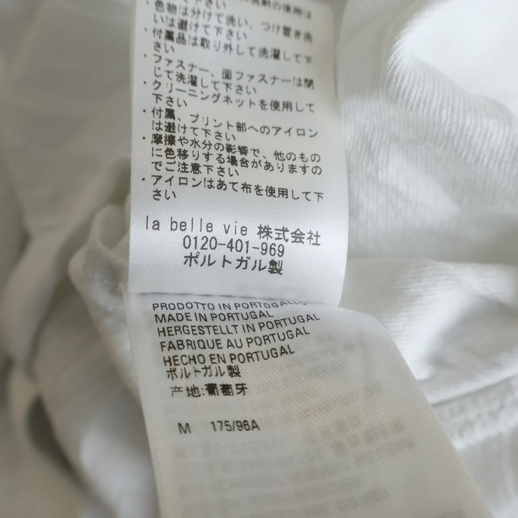 BALENCIAGA(バレンシアガ) ポリエステル ロゴエンブロイダリー スポーツ クルーネック長袖Tシャツ カットソー ホワイト 657093 TKV24