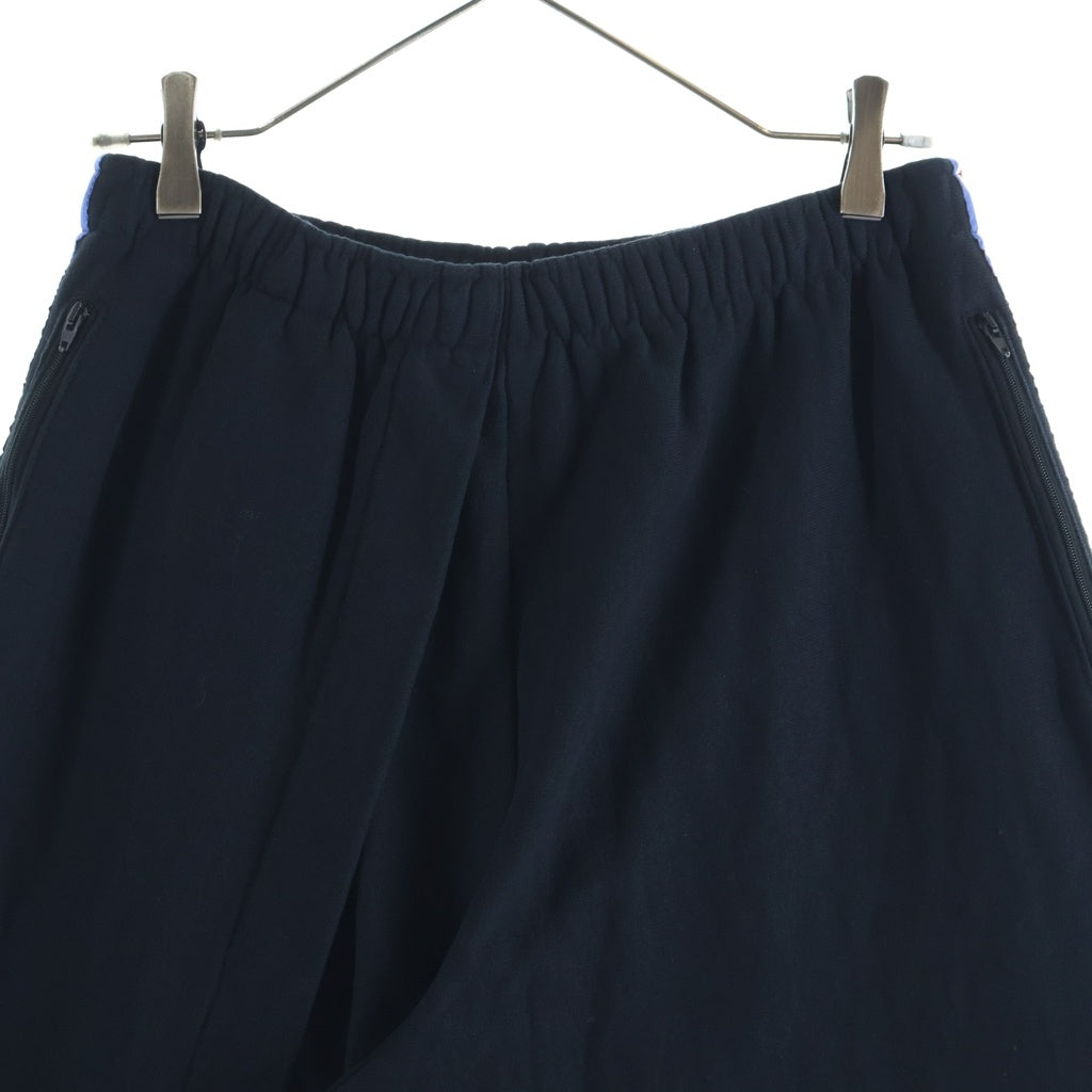 VETEMENTS(ヴェトモン) 17SS ×CHAMPION SIDETAPE LOGO SKIRT チャンピオン サイドテープロゴ スカート スウェットショーツ レディース ブラック WSS17CH10