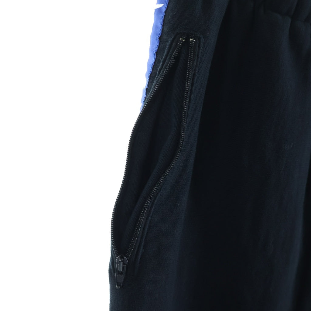VETEMENTS(ヴェトモン) 17SS ×CHAMPION SIDETAPE LOGO SKIRT チャンピオン サイドテープロゴ スカート スウェットショーツ レディース ブラック WSS17CH10