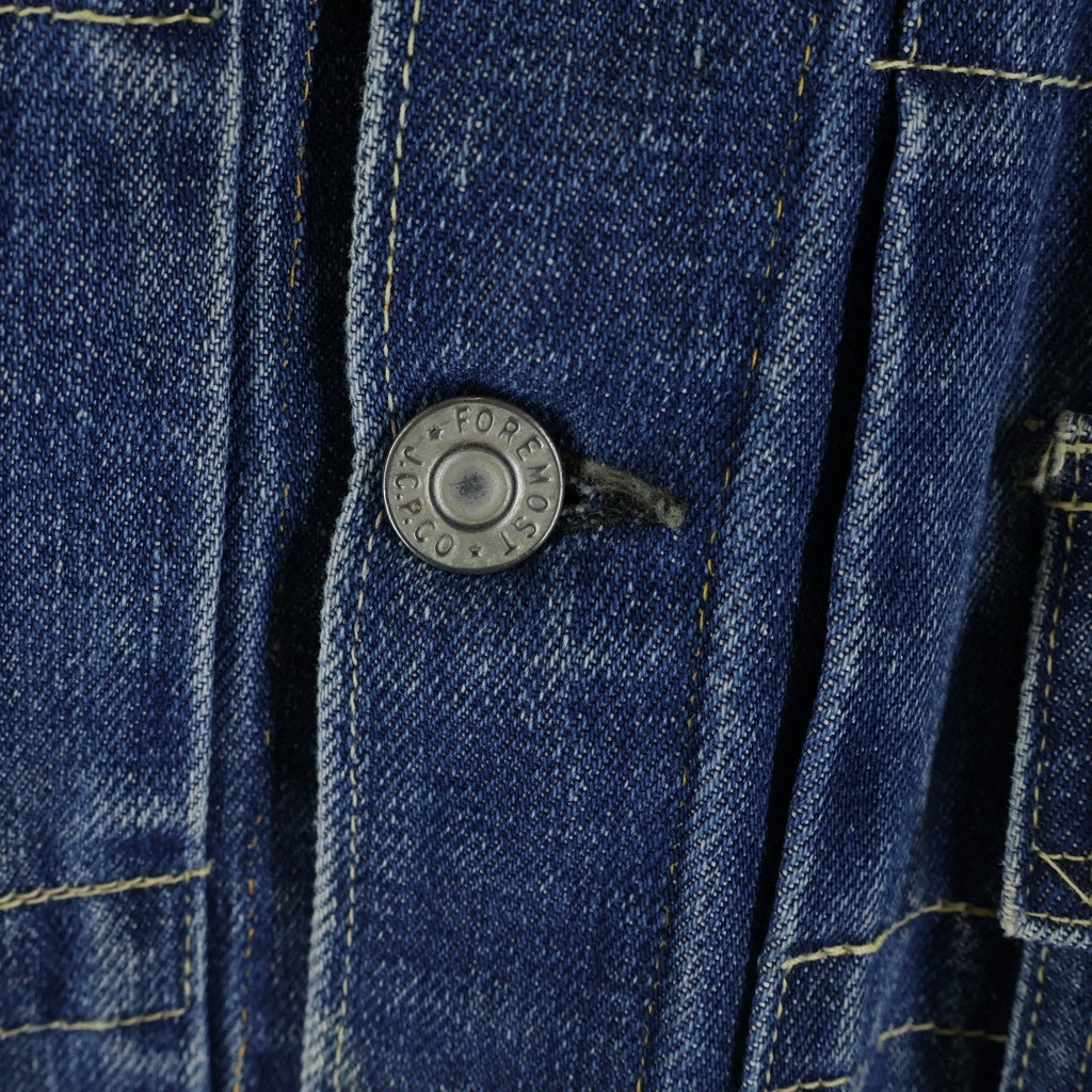Foremost Vintage(フォアモースト ヴィンテージ) 50S VINTAGE J.C PENNY 15-F21Y ヴィンテージ 1stタイプ デニムジャケット Gジャン インディゴ