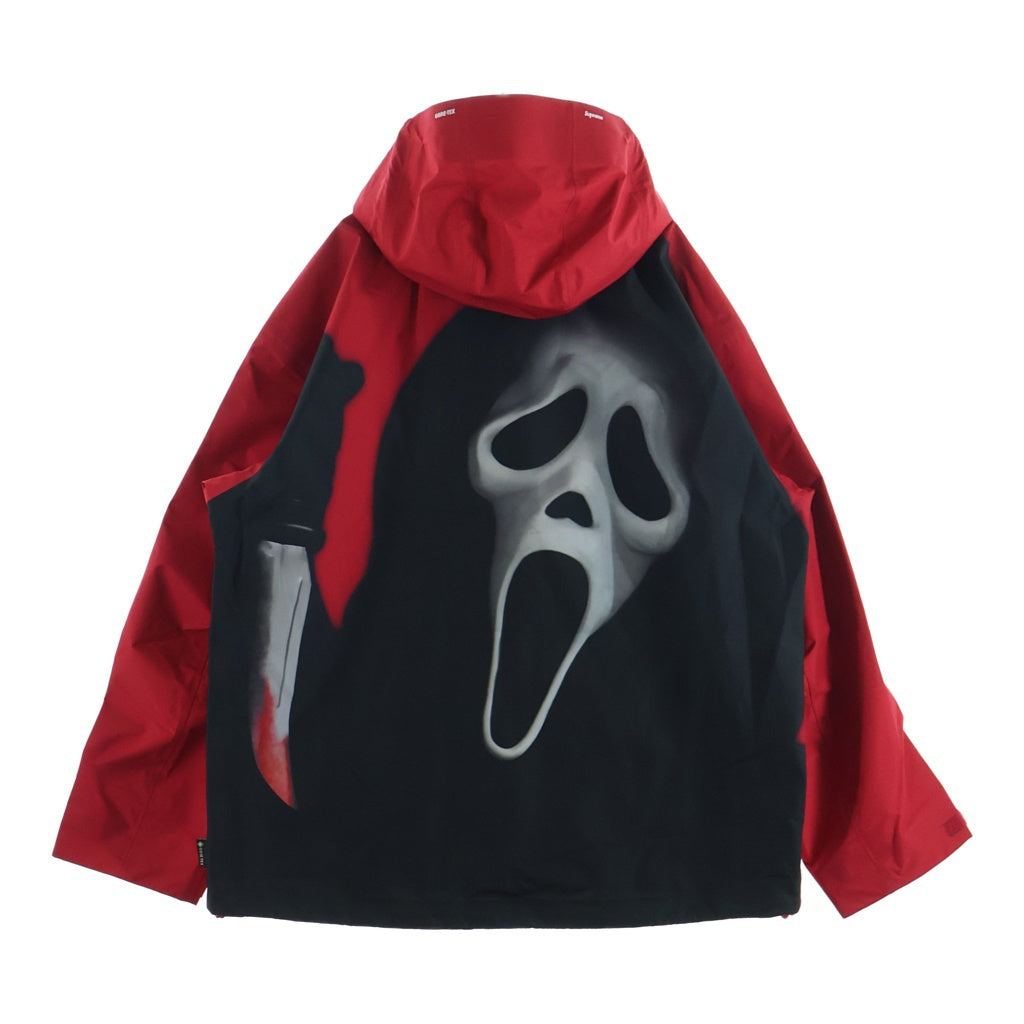 SUPREME(シュプリーム) 26SS Gore-Tex Ghostface Shell Jacket Red ゴアテックス ゴーストフェイス バックグラフィックプリント ジップアップ シェルジャケット レッド