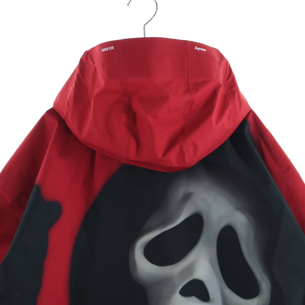 SUPREME(シュプリーム) 26SS Gore-Tex Ghostface Shell Jacket Red ゴアテックス ゴーストフェイス バックグラフィックプリント ジップアップ シェルジャケット レッド
