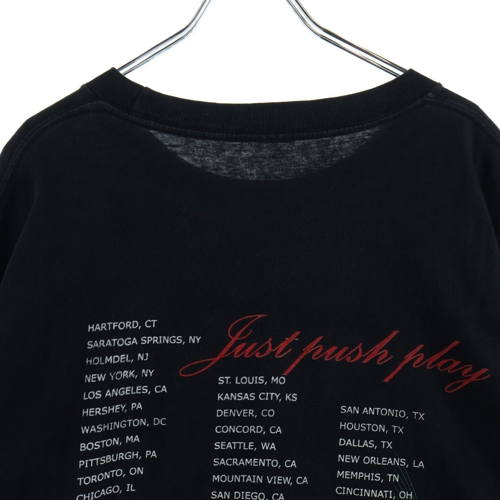 VINTAGE(ヴィンテージ) 00S VINTAGE AEROSMITH SORAYAMA JUST PUSH PLAY WORLD TOUR 2001 ジャストプッシュプレイ ワールドツアー 両面プリント クルーネック 半袖Tシャツ
